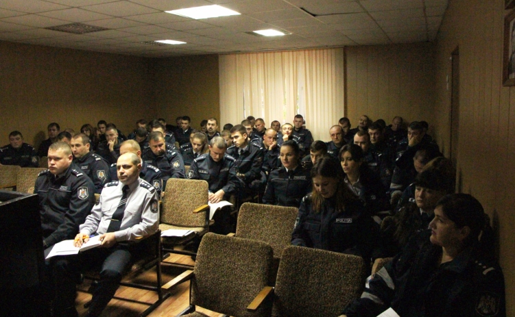 Vizita preşedintelui Sindicatului „DEMNITATE” la Inspectoratul de Poliţie Criuleni